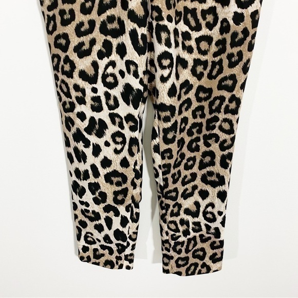 Banana Republic Hayden Leopard Pull‎ On Pants Small - Picture 4 of 10
